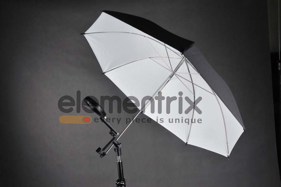 Studiový fotografický deštník 83cm bílý odrazový