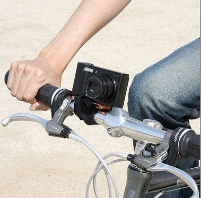 Stativ na kolo pro fotoaparát GPS, žlutý