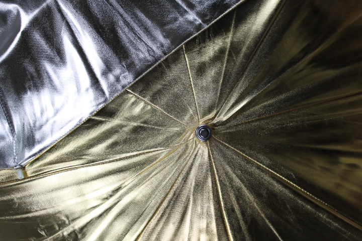 Studiový fotografický deštník 110cm oboustranný