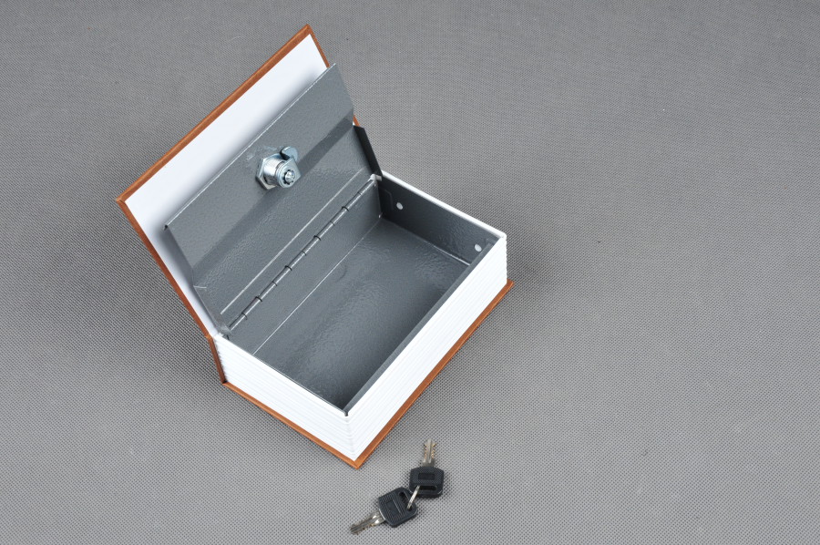 Trezor, pokladnička, kniha slovník 240x160x60mm zlatý