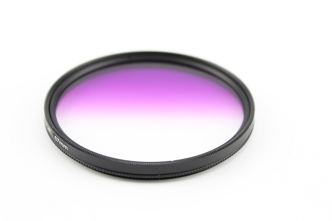 Elementrix přechodový filtr fialový 55mm