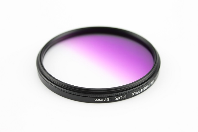 Elementrix přechodový filtr fialový 55mm