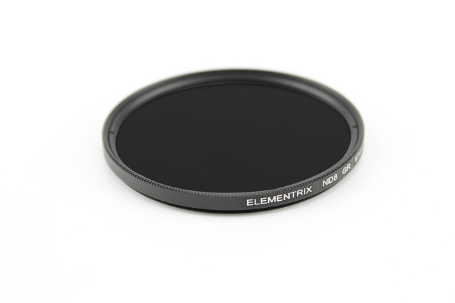 Elementrix šedý ND8 filtr plný ND-8 67mm