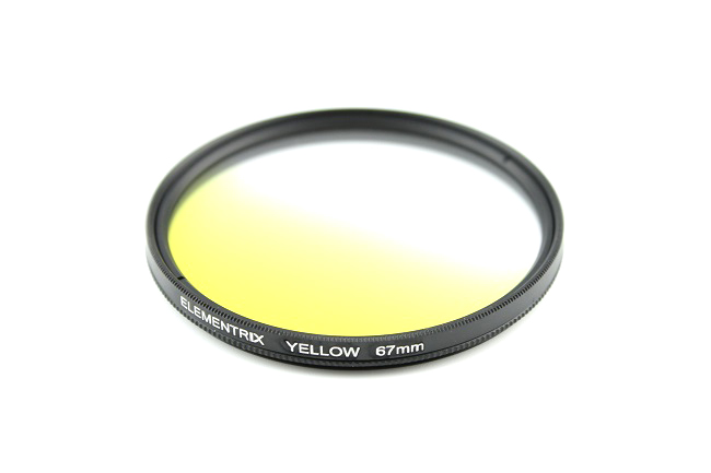 Elementrix přechodový filtr žlutý 72mm