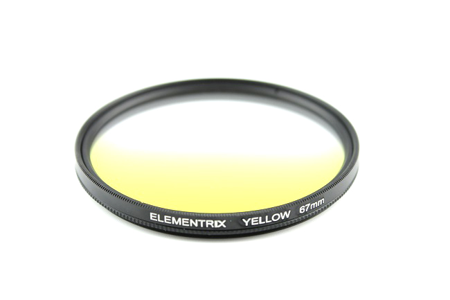 Elementrix přechodový filtr žlutý 72mm