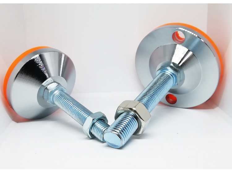 M10X50 60mm Stavěcí nohy ocel plast