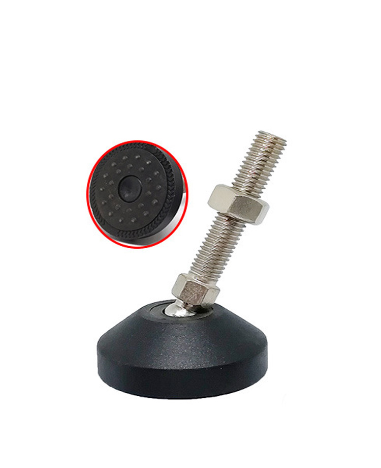 M10X50 80mm Stavěcí nohy plast kloubová