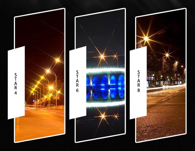 Elementrix star hvězdičkový filtr 8x 49mm  pevný