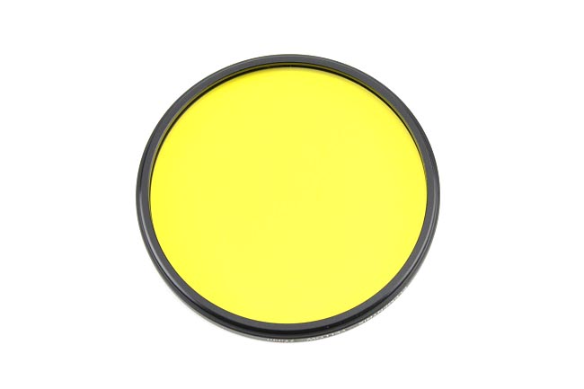Elementrix Plný filtr žlutý 72mm textilní pouzdro