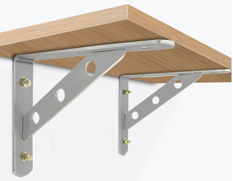 Držák police typ A 300mm s podpěrou 1pár