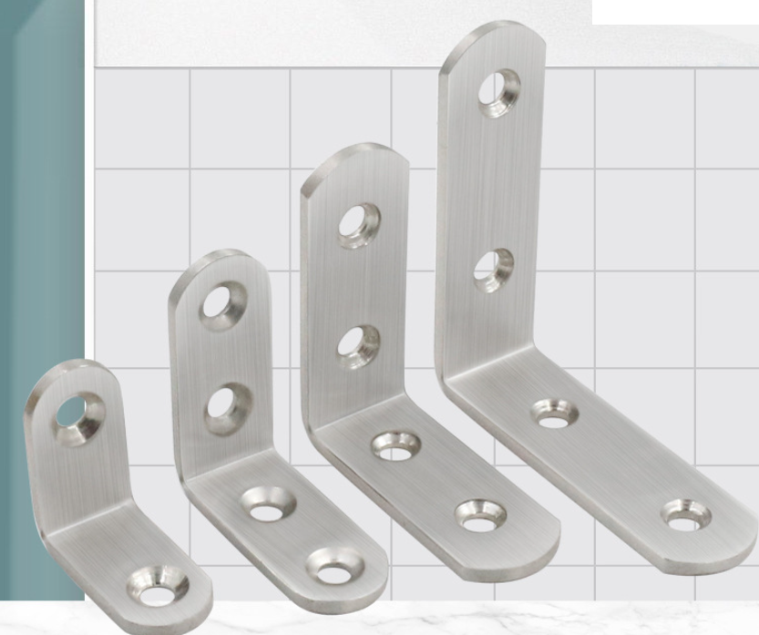 Nábytkový úhelník L nerez spojovací 50x50x1,7 90°