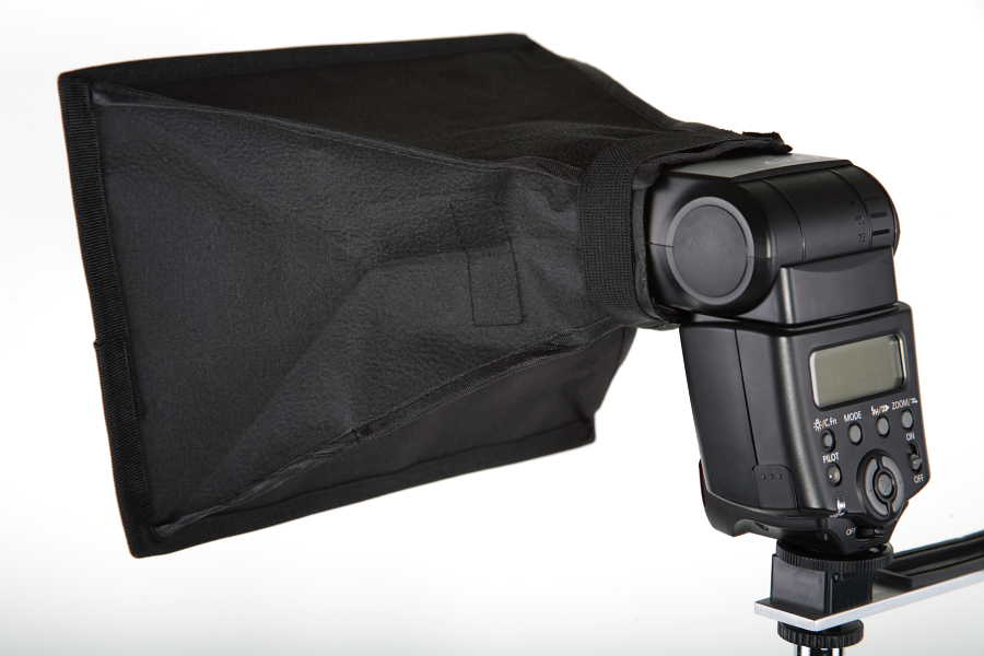 Softbox, minisoftbox pro systémový blesk 16x22cm