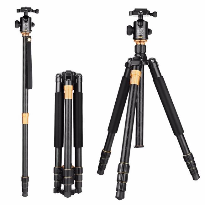 Hliníkový stativ tripod s hlavou 159cm