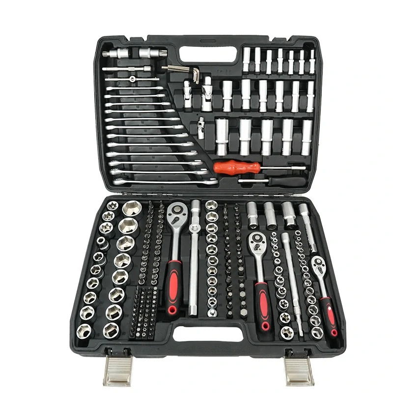 Profesionální gola sada 216 ks – kompletní sada nářadí 1/4", 3/8" a 1/2"
