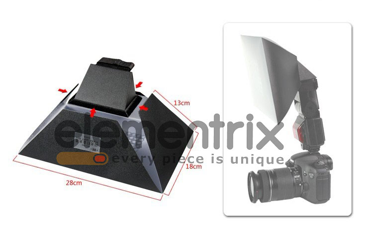 Difuzér pro systémový blesk 280 x 180mm