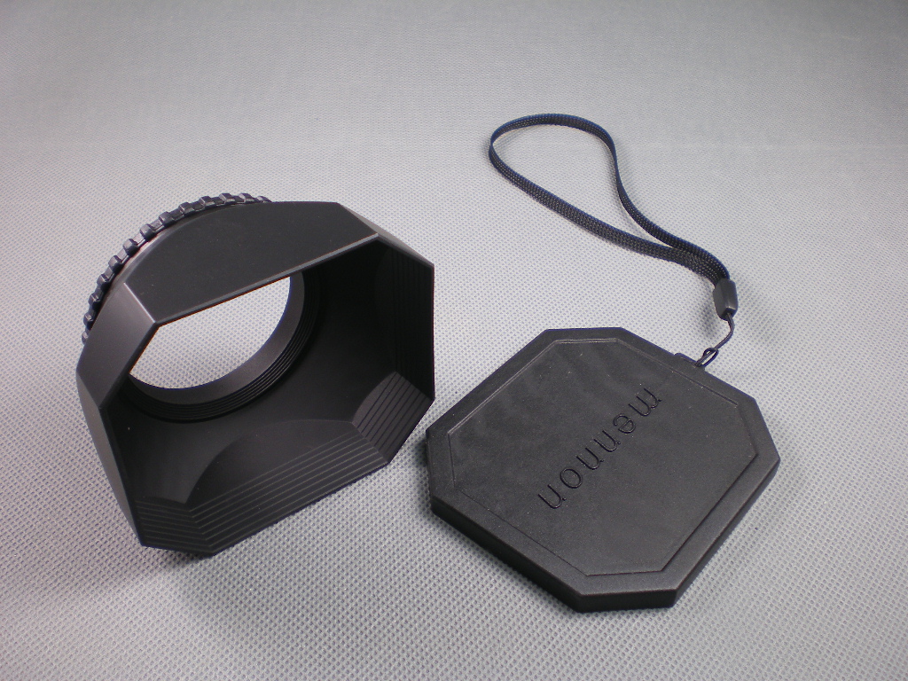 Sluneční clona pro kameru + krytka 37mm