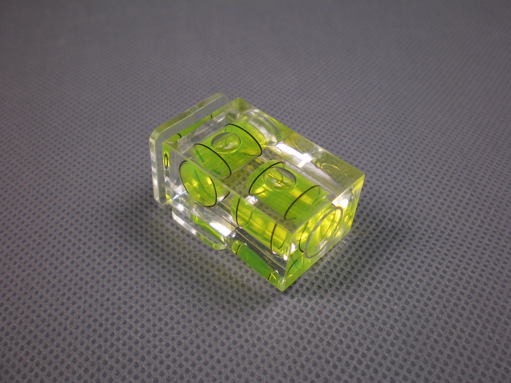 Fotografická vodováha 2 úrovně