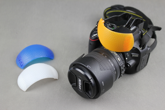 Difuzér pro vestavěné blesky 3v1 univerzální