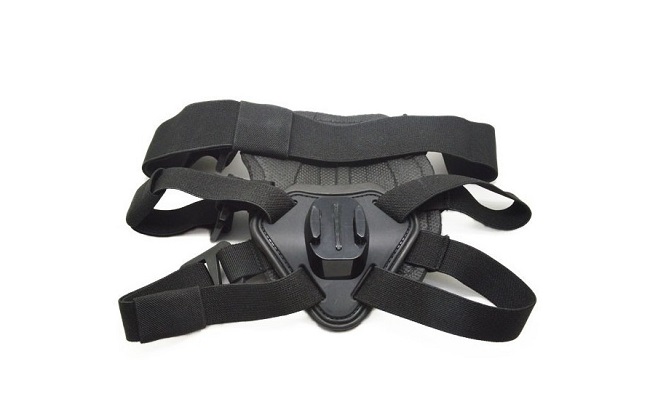 Postroj pro psa pro kamery GoPro