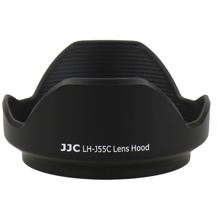 JJC sluneční clona  LH-55C (LH-J55C Black)