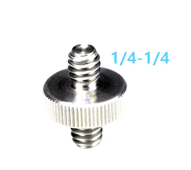 Stativový čep 5/8", , šroub 3v1 ocel 1/4