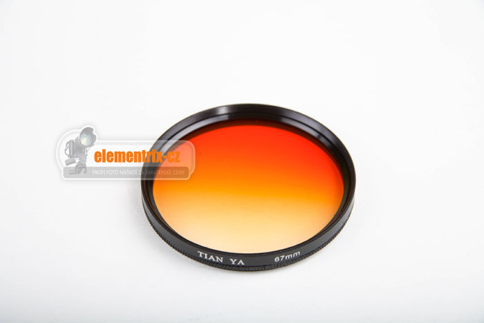 Přechodový filtr sunset 58mm Tianya