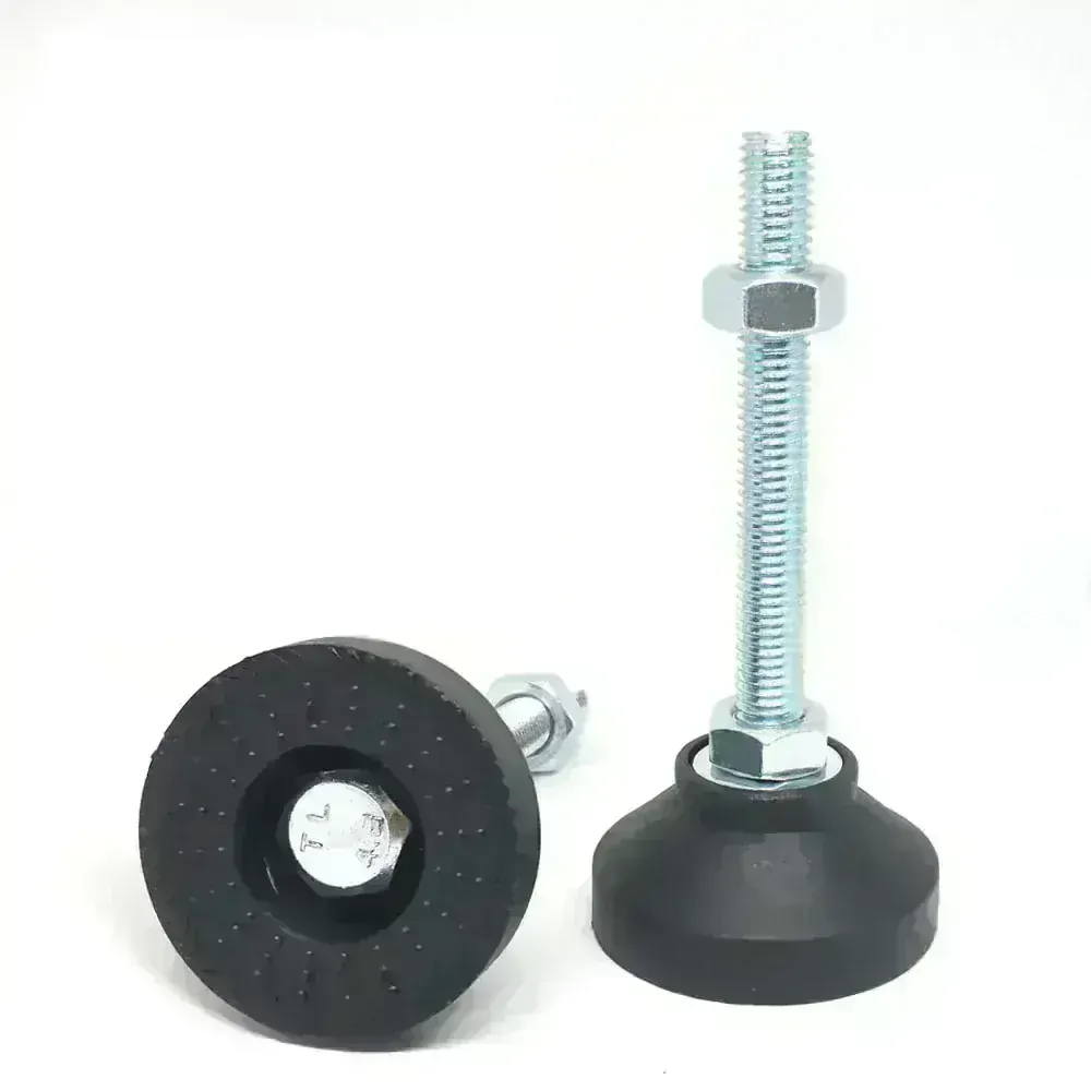 M12X80 80mm Stavěcí nohy plast pevná