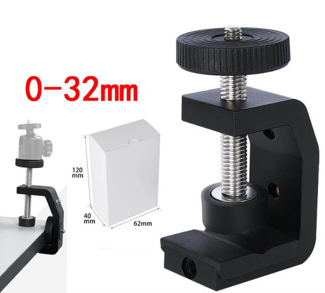 Stolní svěrka se šrouby a závity 1/4" menší
