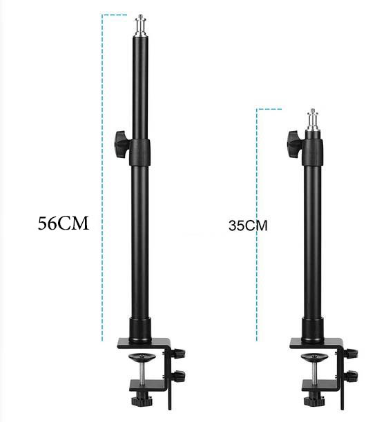 Teleskopická Tyč Stojan Držák na Stůl Desku 56cm