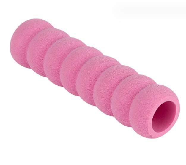 Ochrana kliky dveří, návlek na kliku růžová