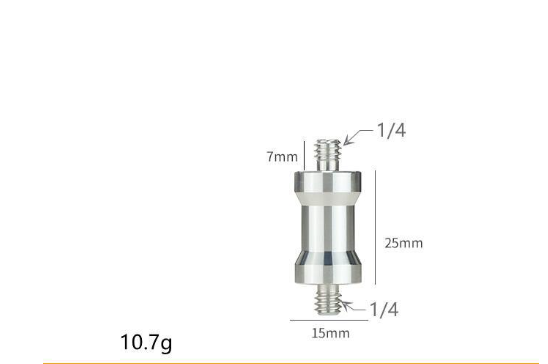 Stativový čep 14.7mm CC15
