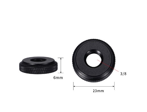 Destička 23mm 3/8" pro kulovou hlavu