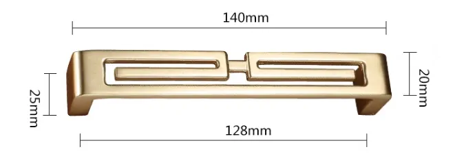 Šuplíkové madlo čínský moderní styl  8361-128mm