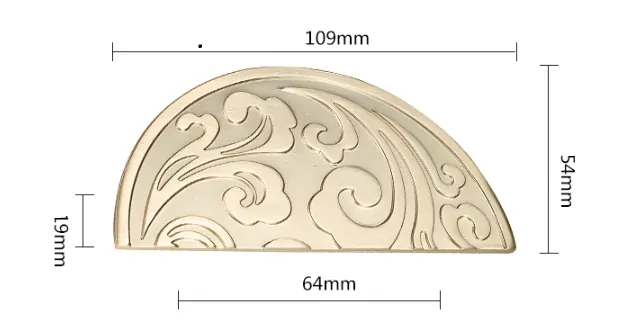 Šuplíkové madlo čínský moderní styl  63-64mm