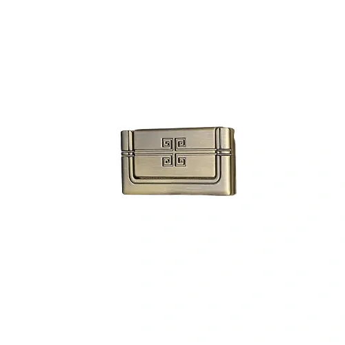 Šuplíkové, dveřní madlo čínský neo styl  6570 černý bronz