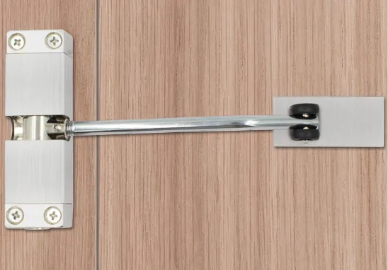 Automatický zavírač dveří 145° pružinový stříbrný