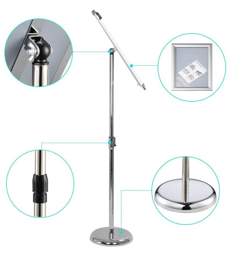 Klaprám A3 25mm s podstavcem černý