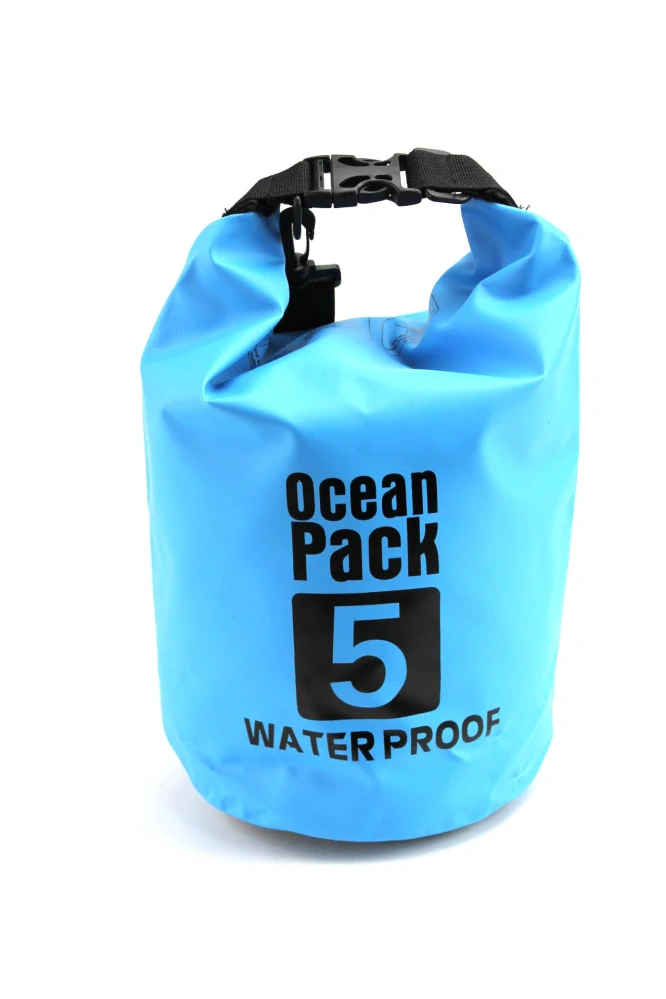 Ocean Pack, vodotěsný vak 5L modrý
