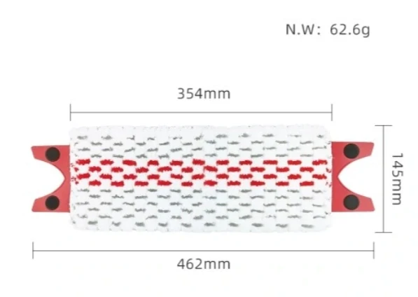 Náhradní potah, náhrada pro mop Vileda Ultramax, 4 ks