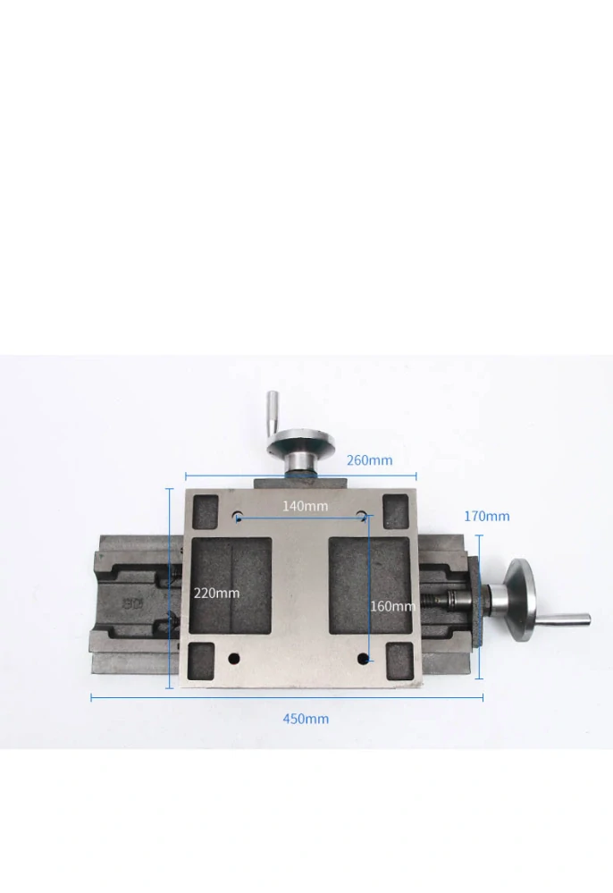 Křížový pracovní Stůl 540x310mm litina