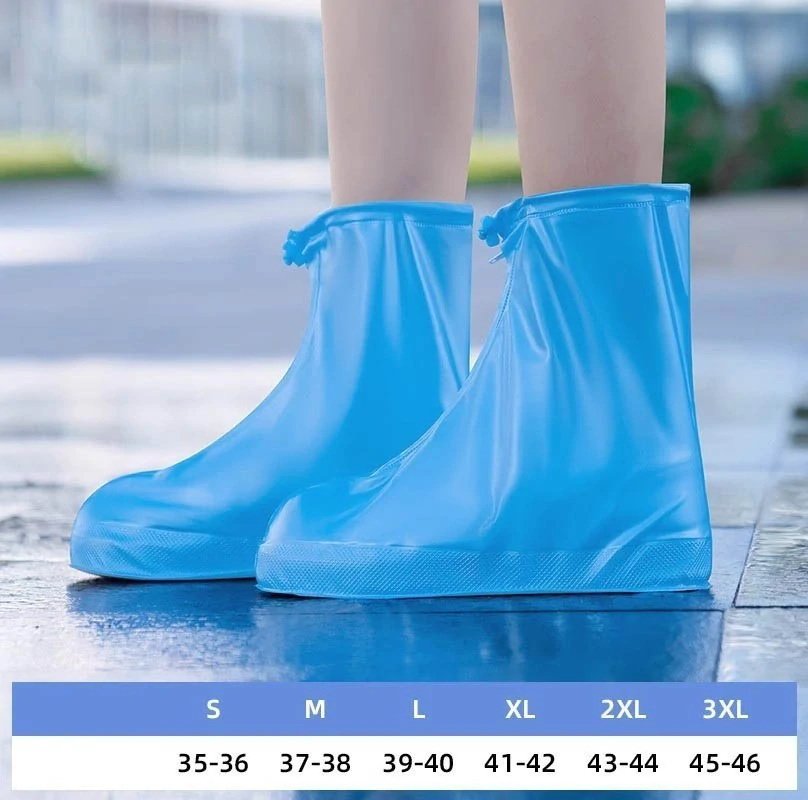 Stylové nepromokavé návleky na boty modré 2XL