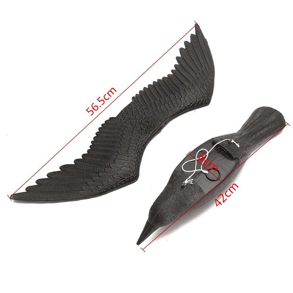 Plašič ptáků havran v letu 57 cm