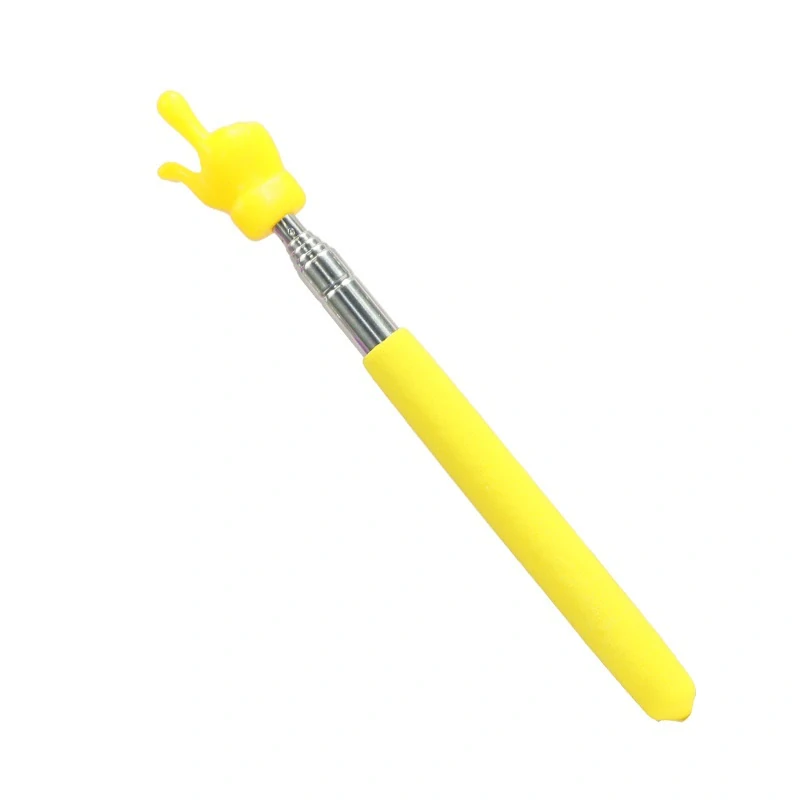 Vysouvatelné ukazovátko s rukou – žluté