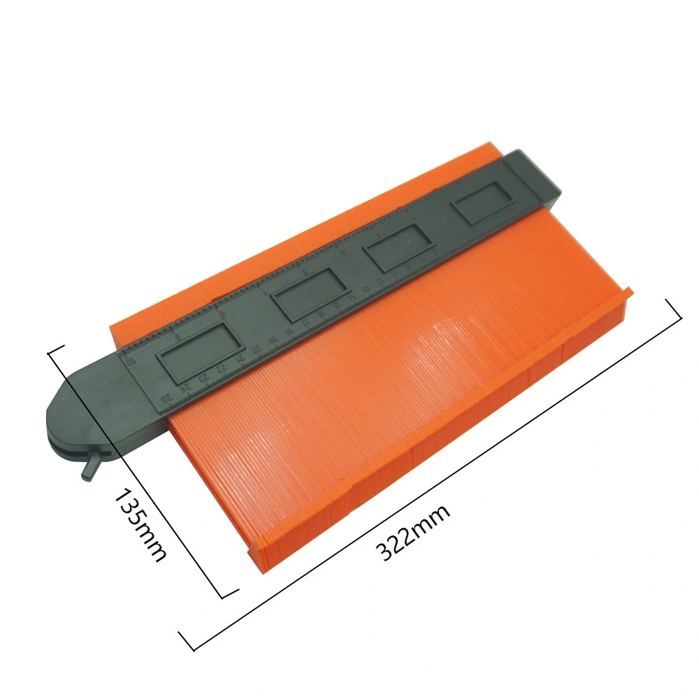 Profilový měřič tvarů se zámkem– 250mm oranžový