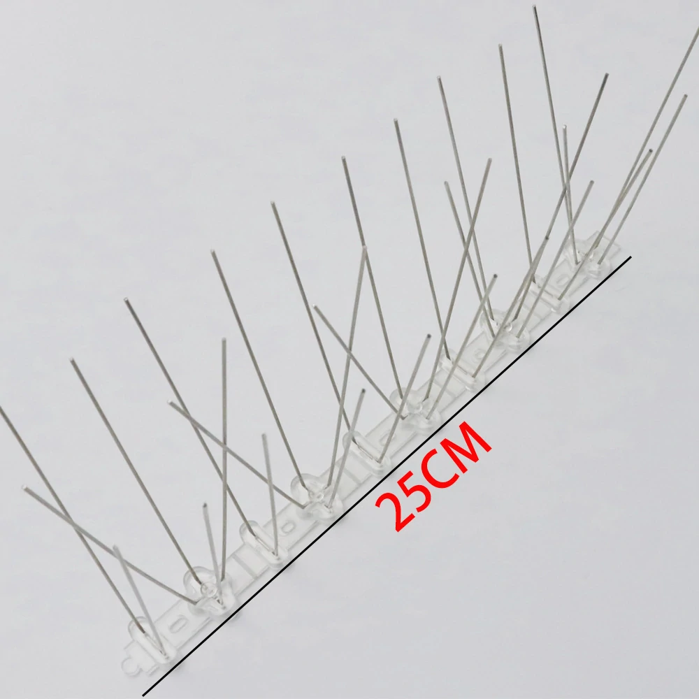 Hroty proti ptákům 25cm 20 hrotů nerezové