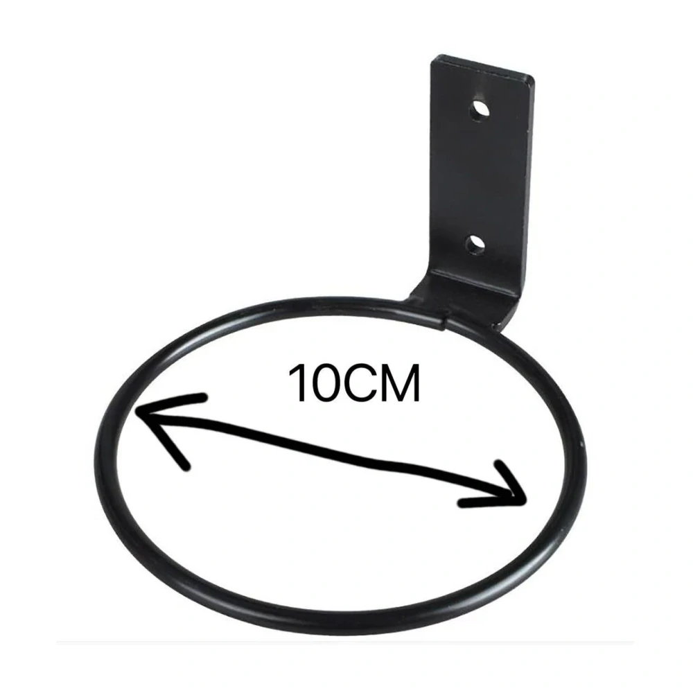 Kovový nástěnný držák na květináč – průměr 10 cm (1 ks)