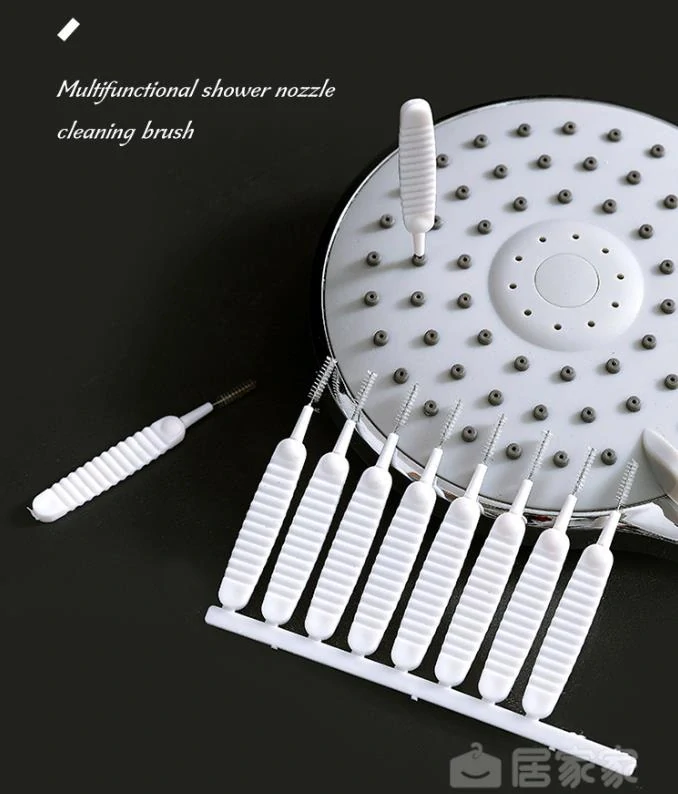 Kartáčky na čištění trysek sprchy – sada 10 ks