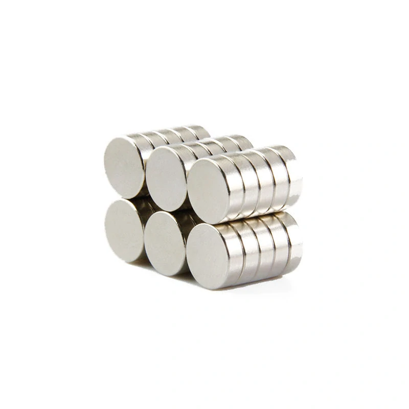10x Neodymový magnet 10 × 2 mm