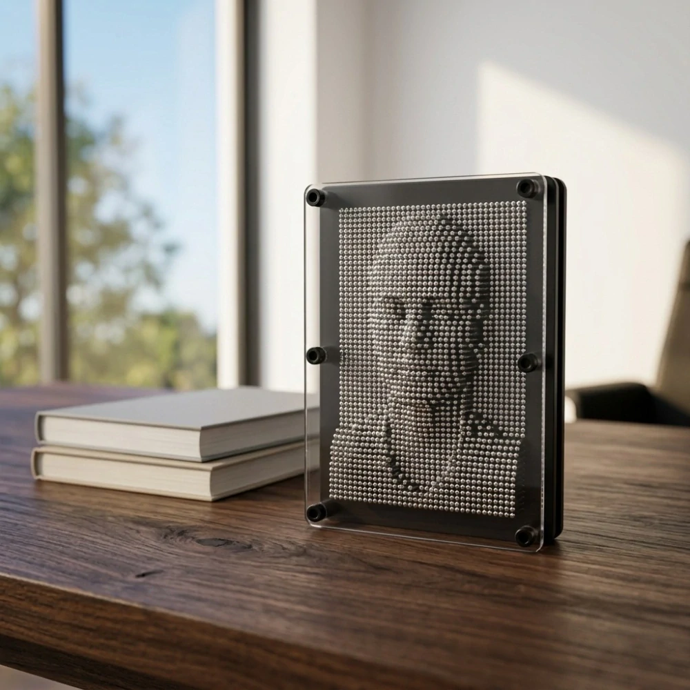 3D Pin Art – plastická otiskovací hračka, střední velikost