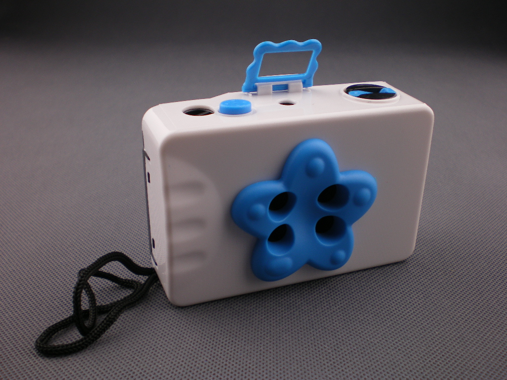 Lomo fotoaparát 4x bílo modrý